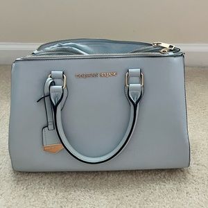 Blue Christian Siriano purse